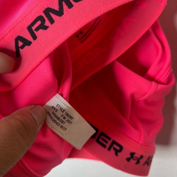 NWT Under Armour® Mid Crossback Sports Bra - Picture 9 of 10